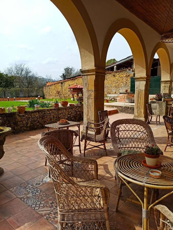 La Venta De Miyares - Casa De Indianos Hotel Pilona Luaran gambar